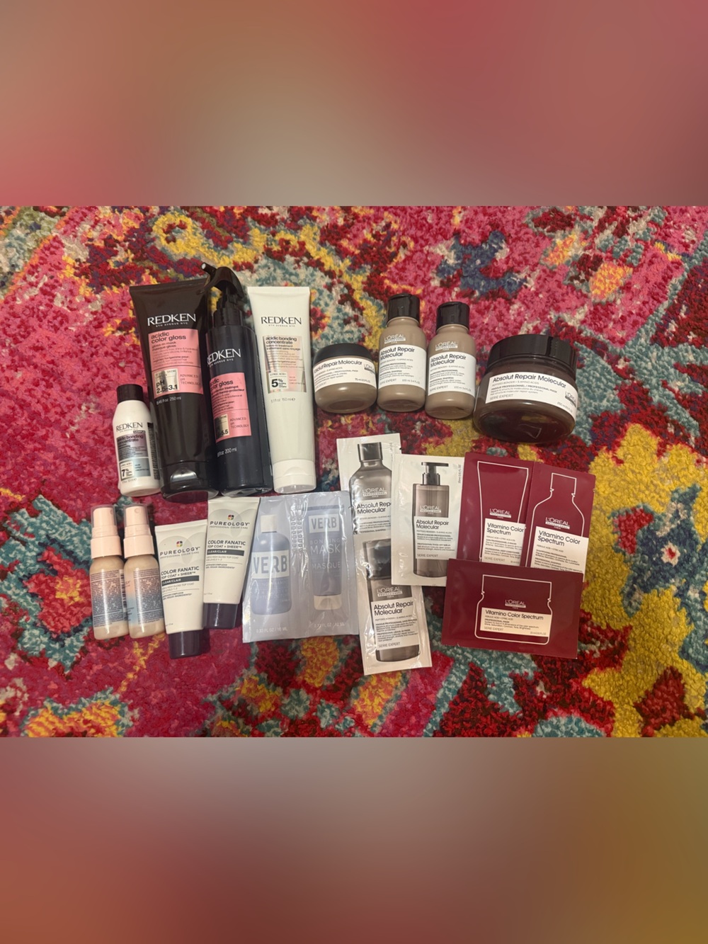 L'Oreal Absolut Repair Molecular,Redken Acidic Bonding, Pureology full package